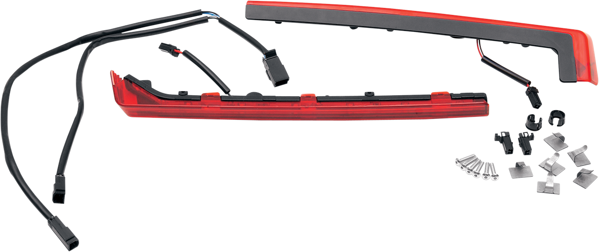 Drag Specialties Tour-Pak Lens Kit Red 2040-0346