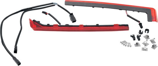 Drag Specialties Tour-Pak Lens Kit Red 2040-0346