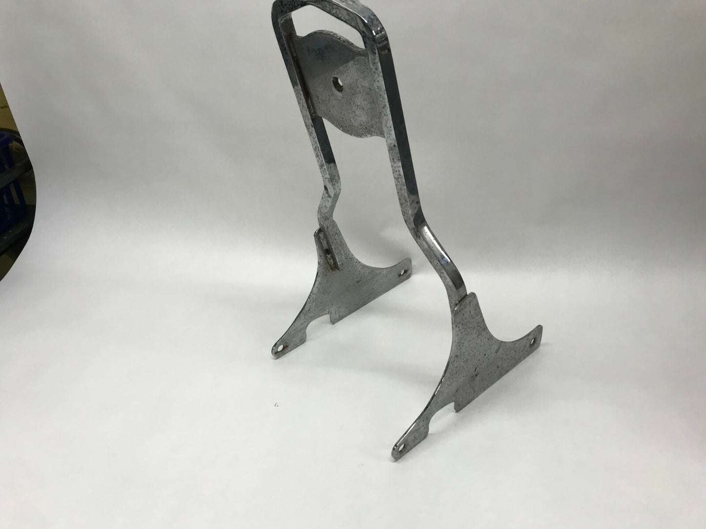 Harley Davidson Softail Sissy Bar Sideplates Chrome FXST FL Upright Ri