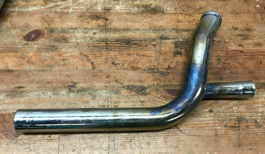 OEM Harley Davidson EVO FLSTF Left Rear Cylinder Exhaust Header Pipe