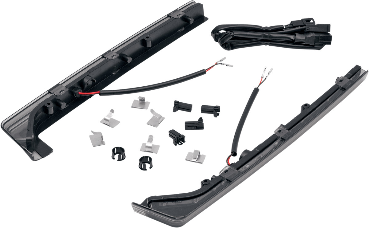 Drag Specialties Tour-Pak Lens Kit Smoke 2040-0348