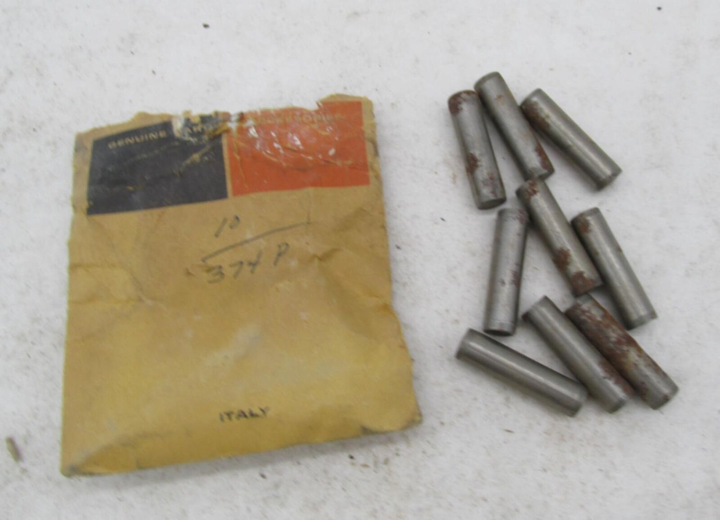 Lot of 9 Harley-Davidson Genuine NOS Aermacchi Crankcase Dowel Pins 374P