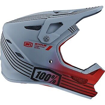 100% Status Bicycle Helmets Gray Lg 80010-00010