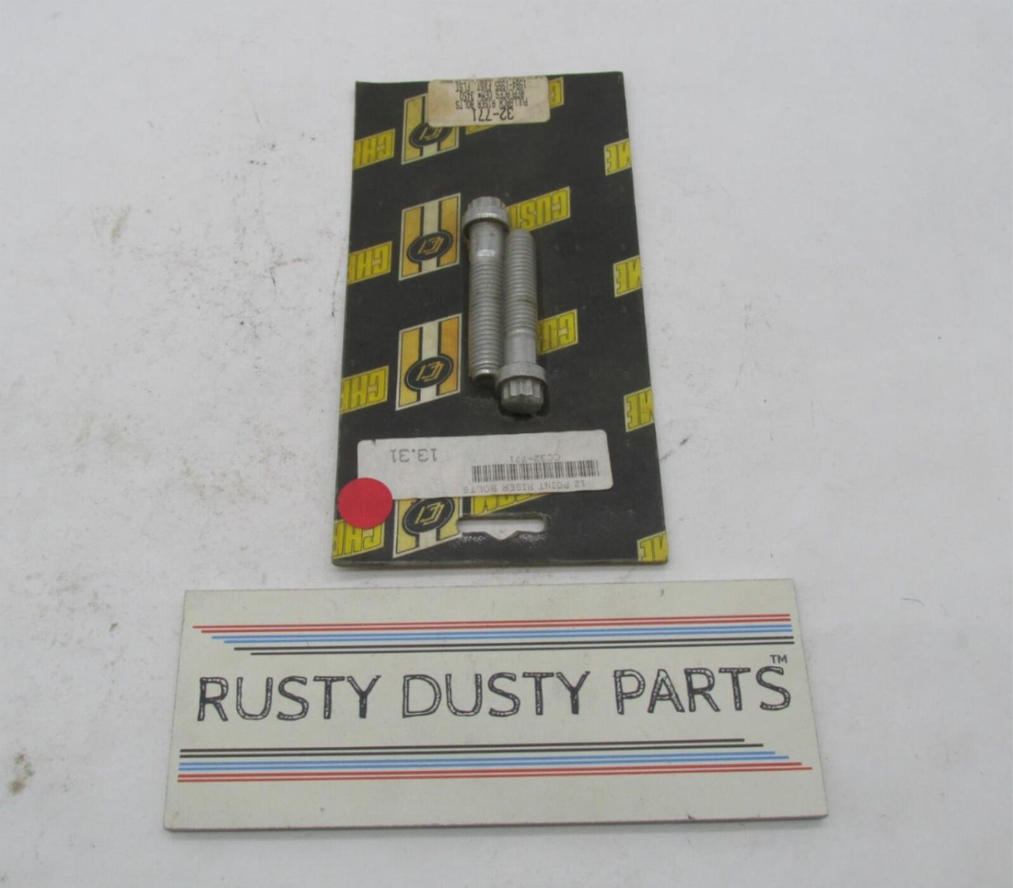 Harley Davidson Custom Chrome 1984-1995 FXST Pullback Riser Bolts 32-771 3450