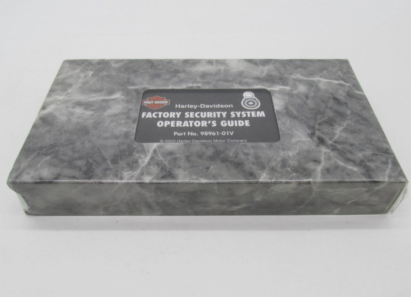 Harley-Davidson Security System Operator's Guide VHA Tape 98961-01V