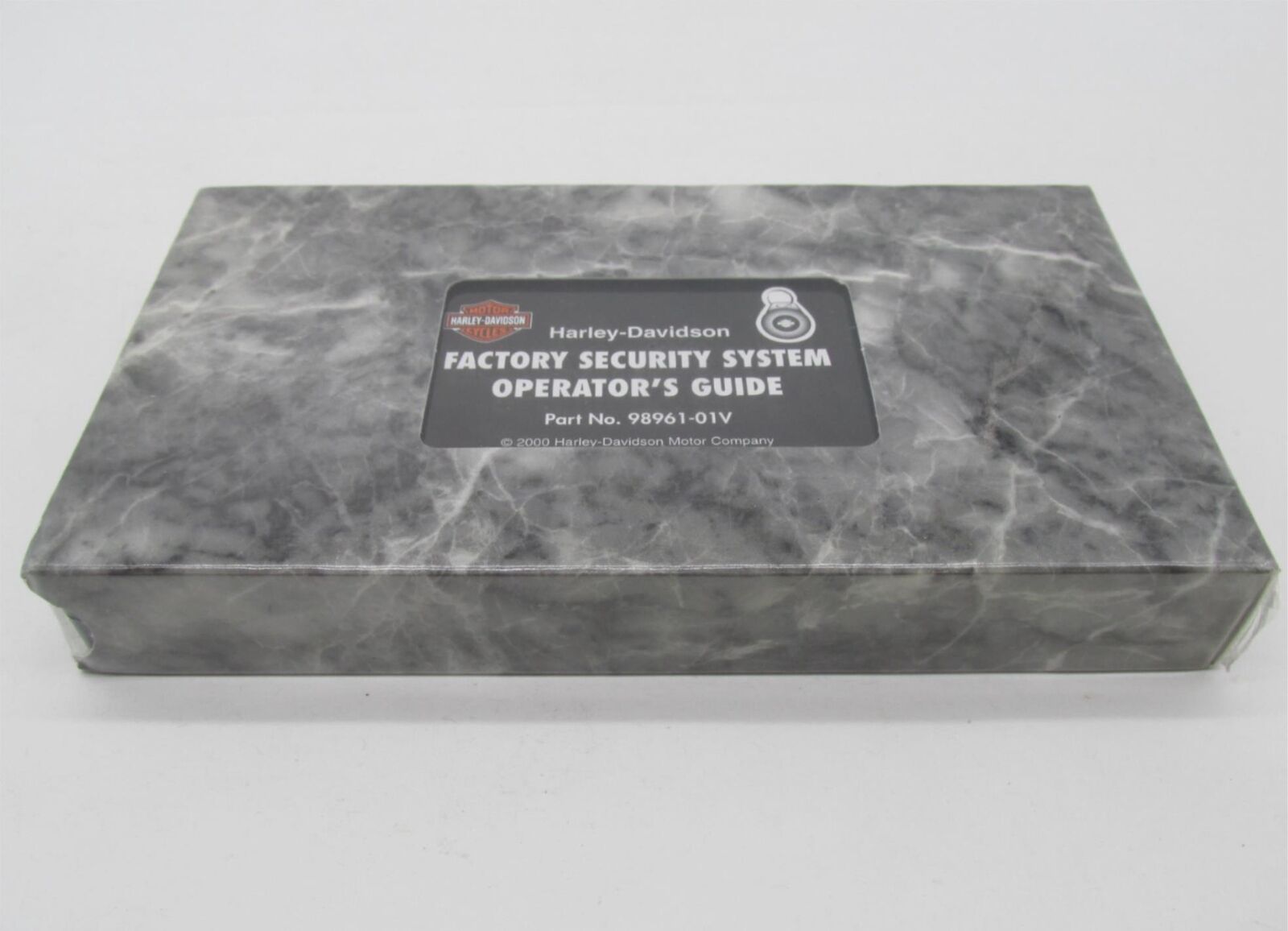 Harley-Davidson Security System Operator's Guide VHA Tape 98961-01V