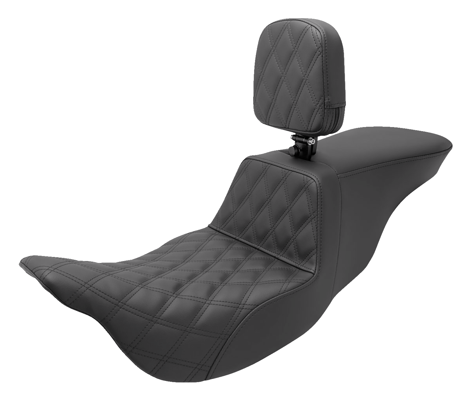 Saddlemen Tour Step Up Seat - Rider Backrest 808-07B-192BR