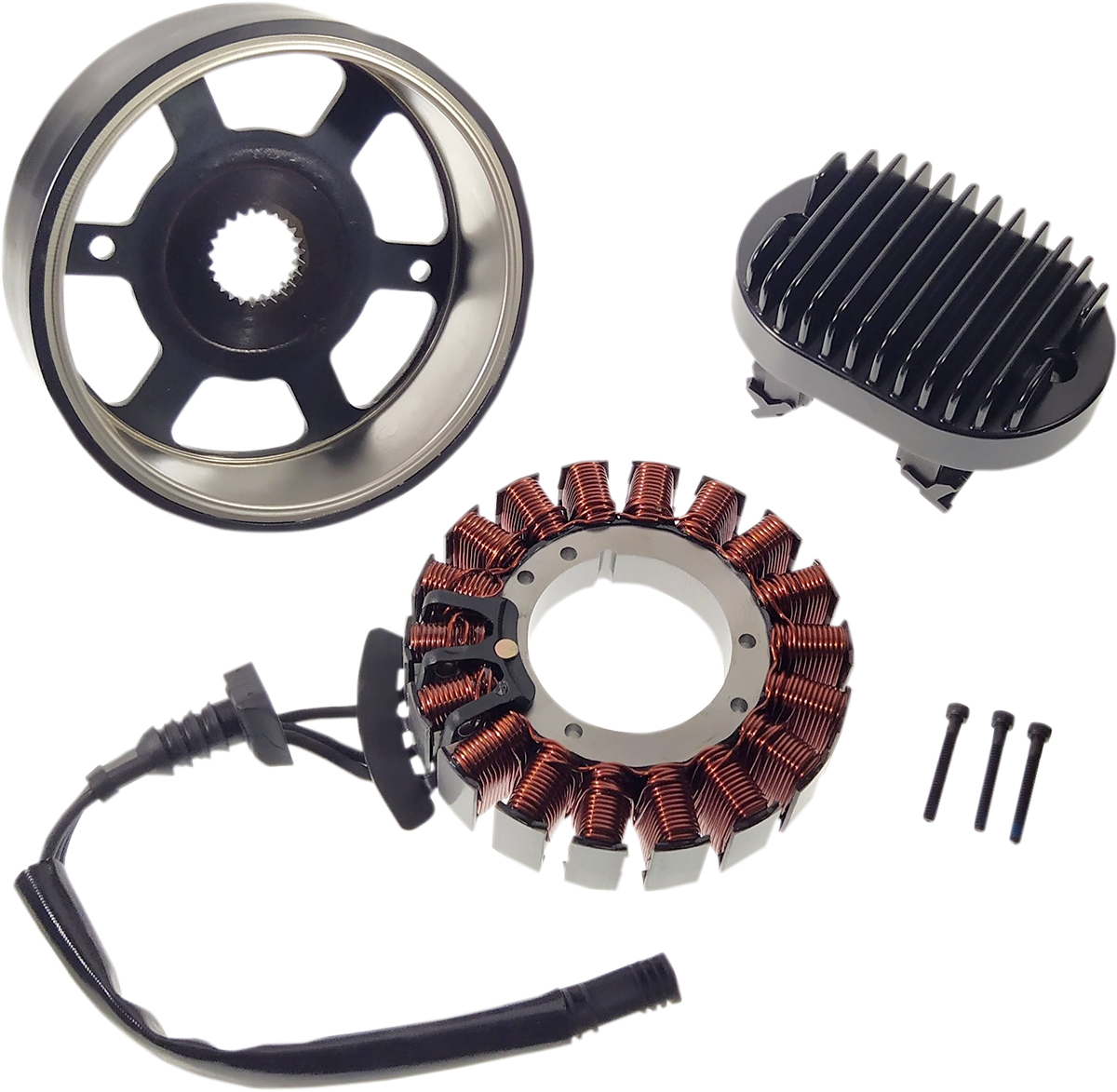 Drag Specialties Charging Kit Chrome 2112-1517