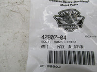 Harley Davidson Genuine NOS Hand Lever Bolt Pin 42807-04