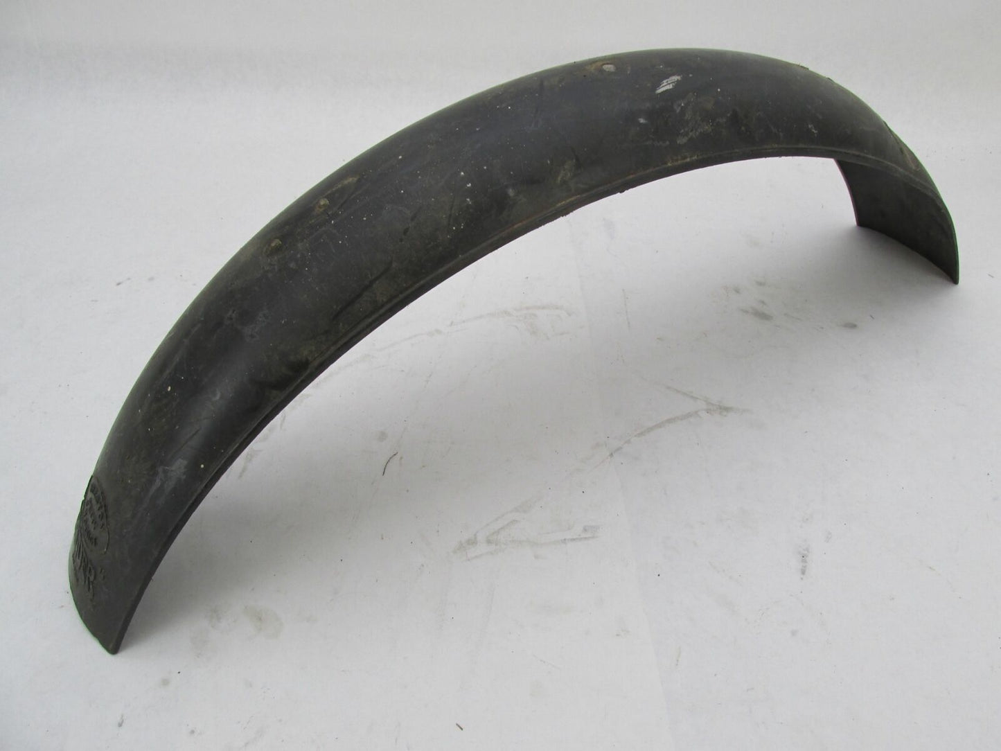 Vintage Used Black Preston Petty Muder Fender 5" AHRMA Enduro Mudder