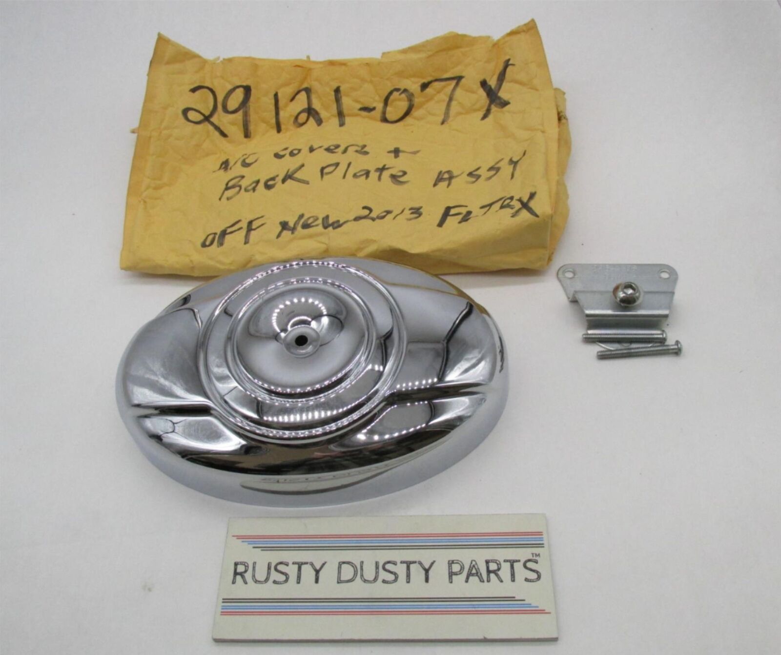 Harley Davidson Genuine Oval Air Cleaner Cover & Bracket Assembly 29121-07