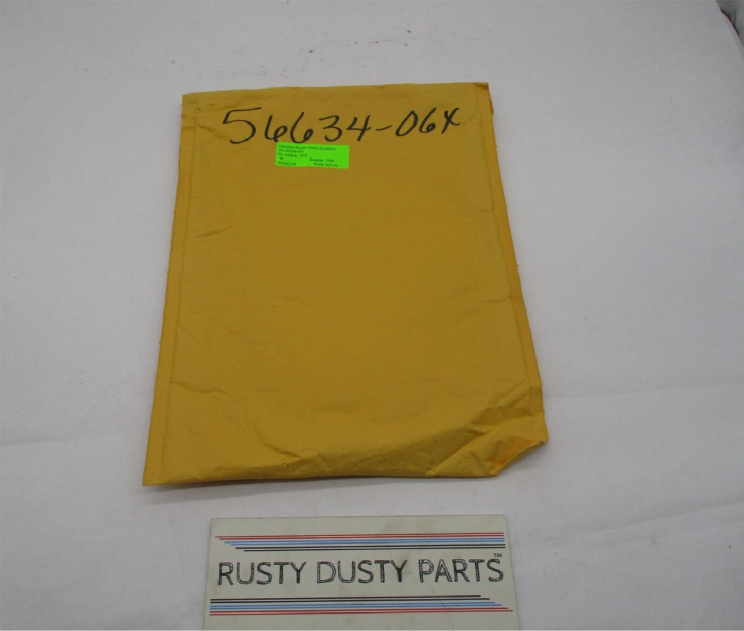 Harley Davidson Genuine Throttle Idle Cable 56634-06