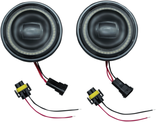 Kuryakyn 4 1/2" Orbit Vision LED Passing Lamps 2466
