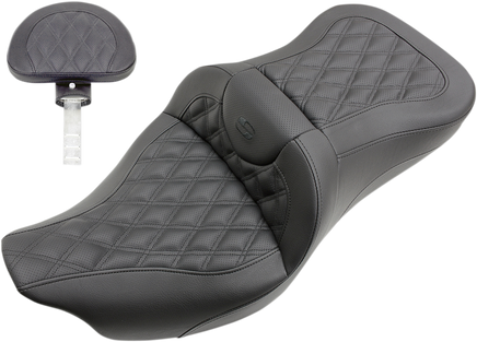 Saddlemen RoadsofaLattice Stitch Seat Full Lattice Stitch 808-07B-182BR