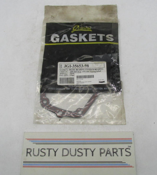 Lot of 2 Harley James Transmission Bearing Housing Gaskets JGI-35653-98