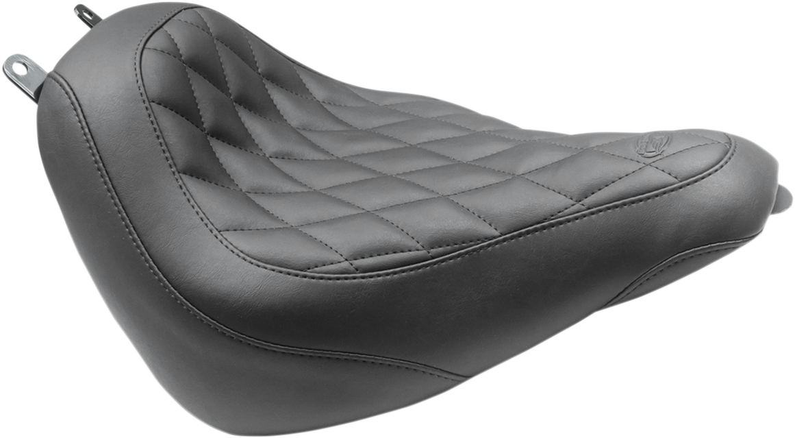 Mustang Wide Tripper Solo Seat Black Diamond 83008