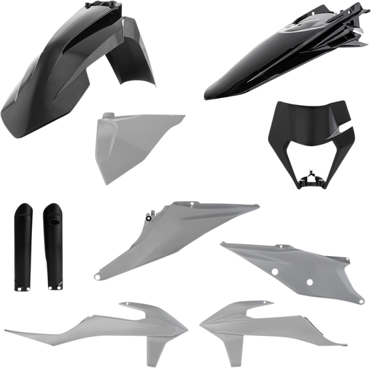 Acerbis Full Plastic Kit Black 2791541001