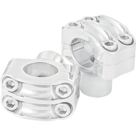 Roland Sands Design Nostalgia Four Bolt Risers 1-1/2" tall Chrome 0208-2050-CH