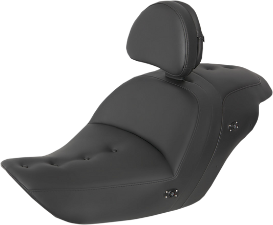 Saddlemen Heated Roadsofa Pillow Top Seat Black H23-20-181BRHCT