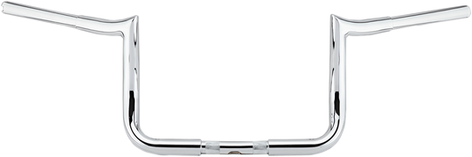 LA Choppers 1 1/4" Bagger Prime Ape Handlebars Chrome 10" End rise LA-7352-10