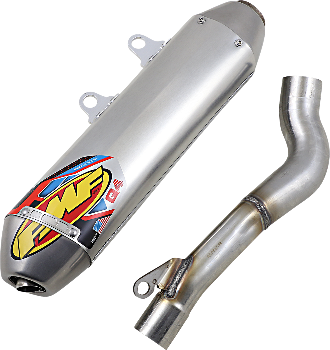 FMF Racing Q4 Hex Slip-On Muffler 45667