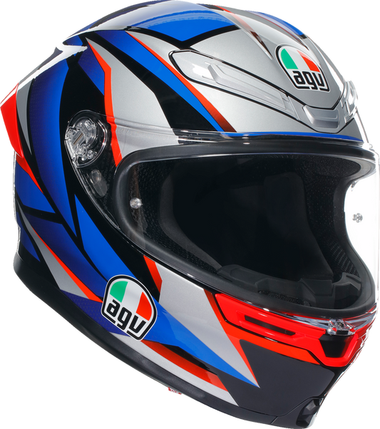 AGV K6 S Slashcut Helmet Black/Blue/Red XL 2118395002015XL