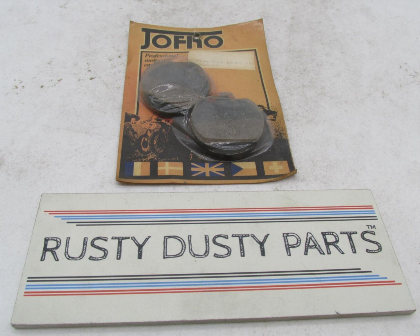 Jofko Motorcycle Brake Pads Pad Set Kawasaki 77-99 KZ1000 79-82 KZ1300 TSRP648
