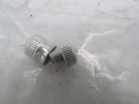 Lot of 2 Harley Davidson Genuine NOS Chrome Valve Caps 54323-85A