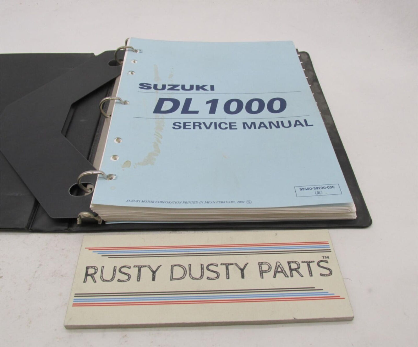 2002 Suzuki Official Factory OEM DL1000 Service Manual Book 99500-39230-03E