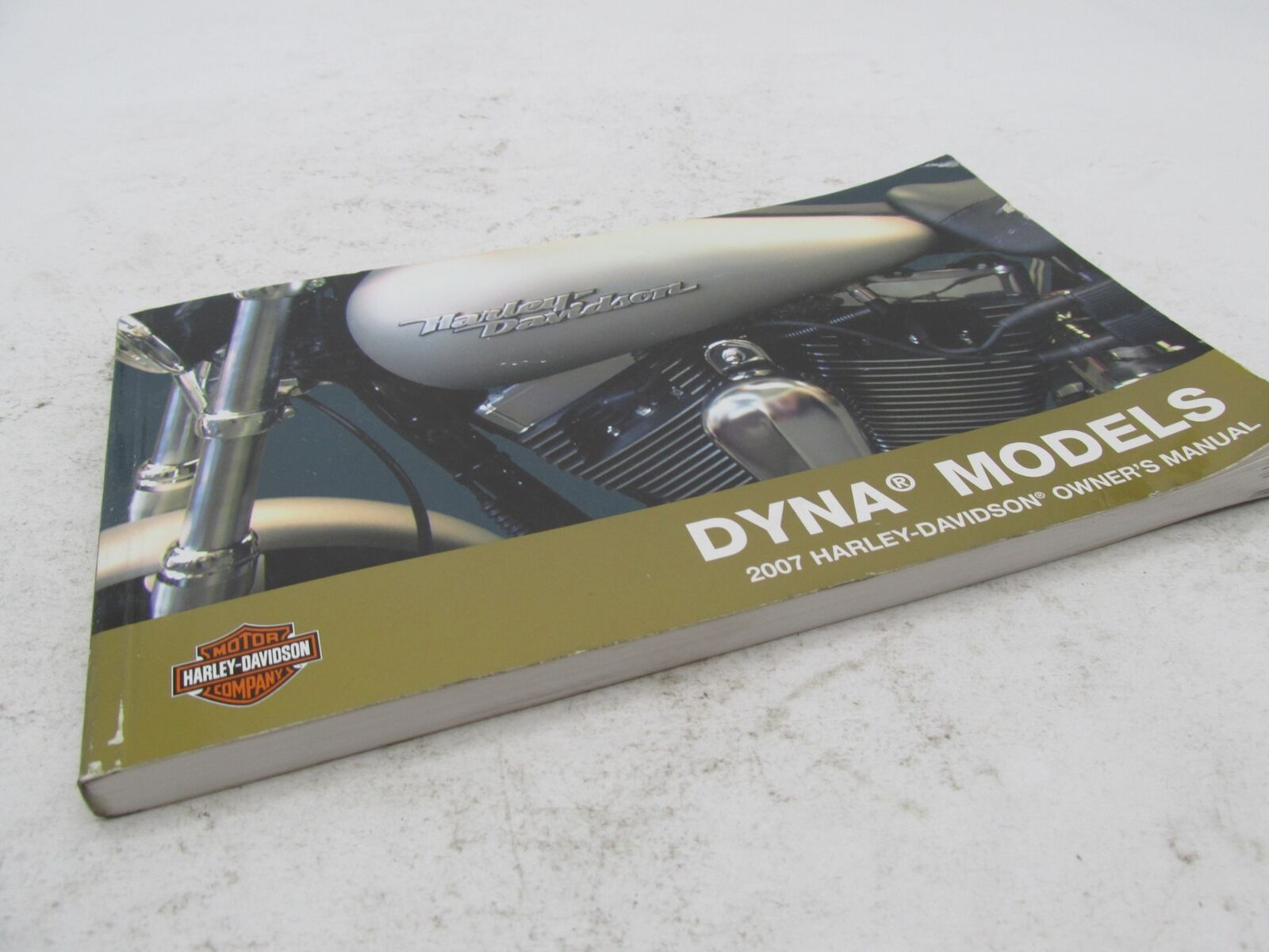 Harley-Davidson Official Factory 2007 Dyna Owner's Manual 99467-07