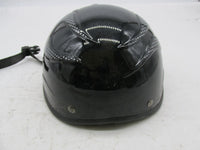 Voss XL Extra Large Carbon Flame Motorcycle Brain Bucket Helmet