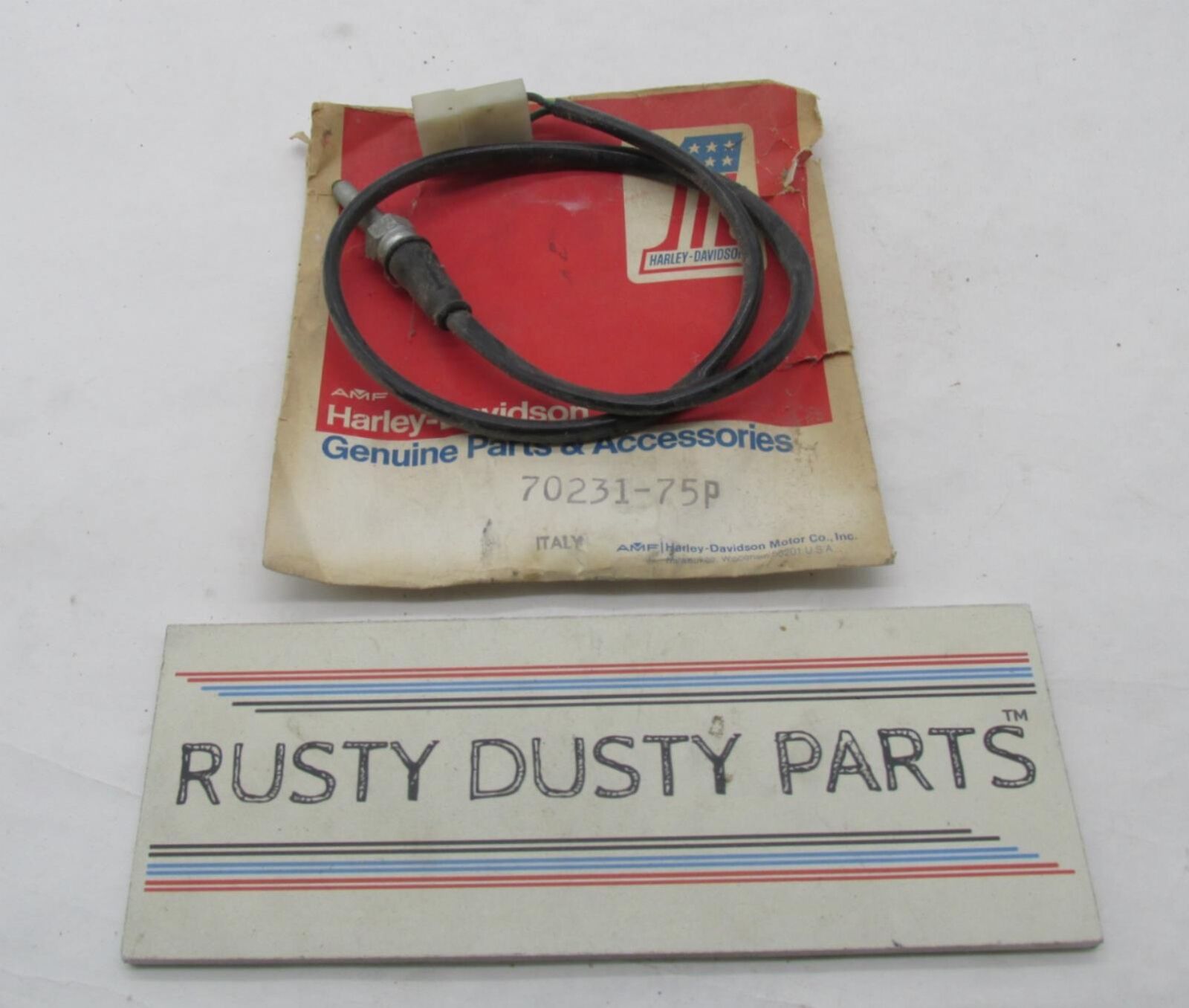 Harley-Davidson Genuine Aermacchi Brake Light Switch Cable 70231-75P