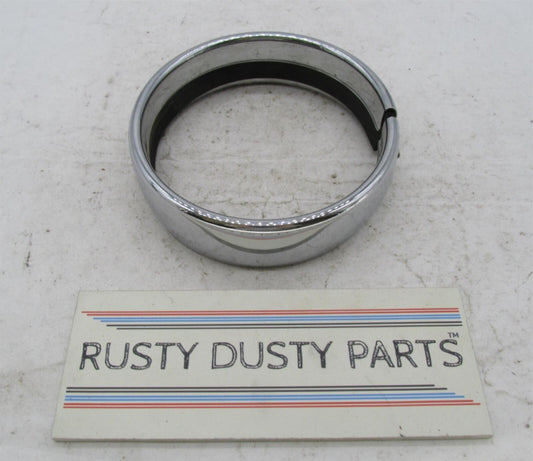 Harley Davidson Chrome Headlight Trim Ring 5.5" 1.75" Deep
