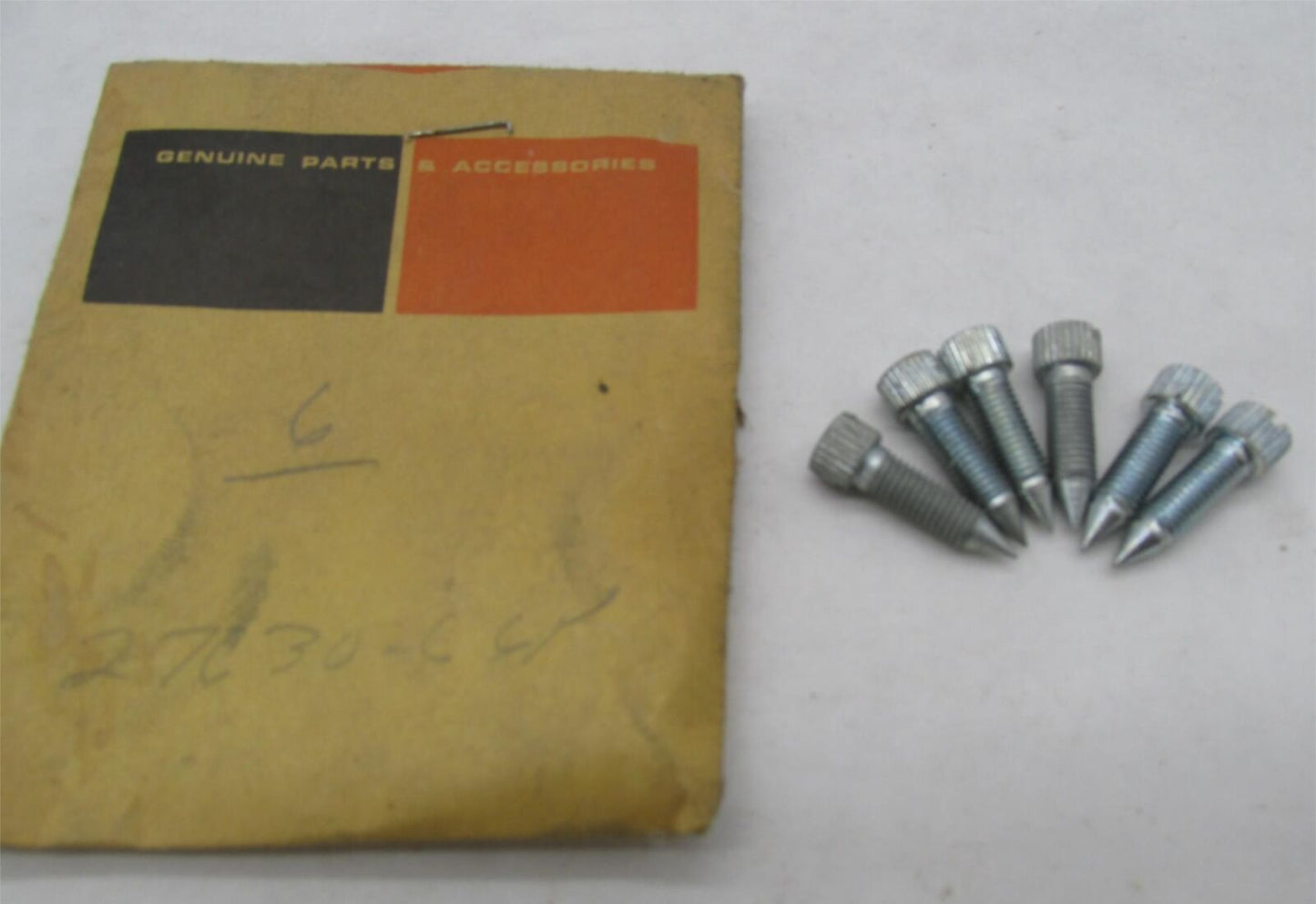Lot of 6 Harley-Davidson Genuine Aermacchi Throttle Regulator Screws 27630-66P