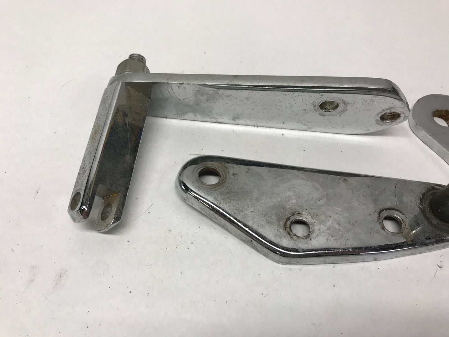 Lot Harley Foot peg Foot Control Mounts Brackets Chrome