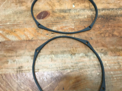 Lot of Harley Davidson Speaker Bezels Trim Touring Road King Oval roun