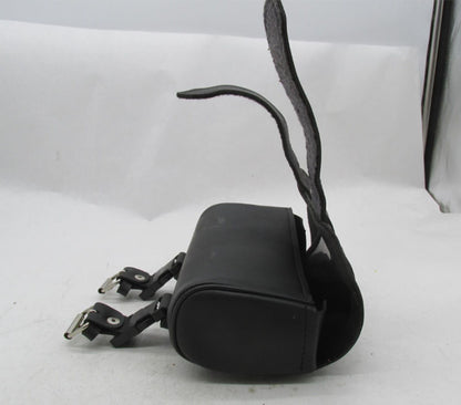 Universal Motorcycle Harley Davidson Synthetic Leather Buckle Fork Pouch 8x5x3"