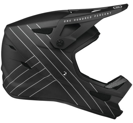 100% Status Helmet Black 2XL 80011-001-14