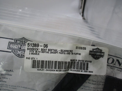 Harley Genuine NOS Softail Sidekick Scarecro Custom Seat Install kit 52193-08