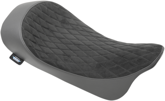 Drag Specialties Low Profile Solo Seat Diamond faux suede 0801-1039