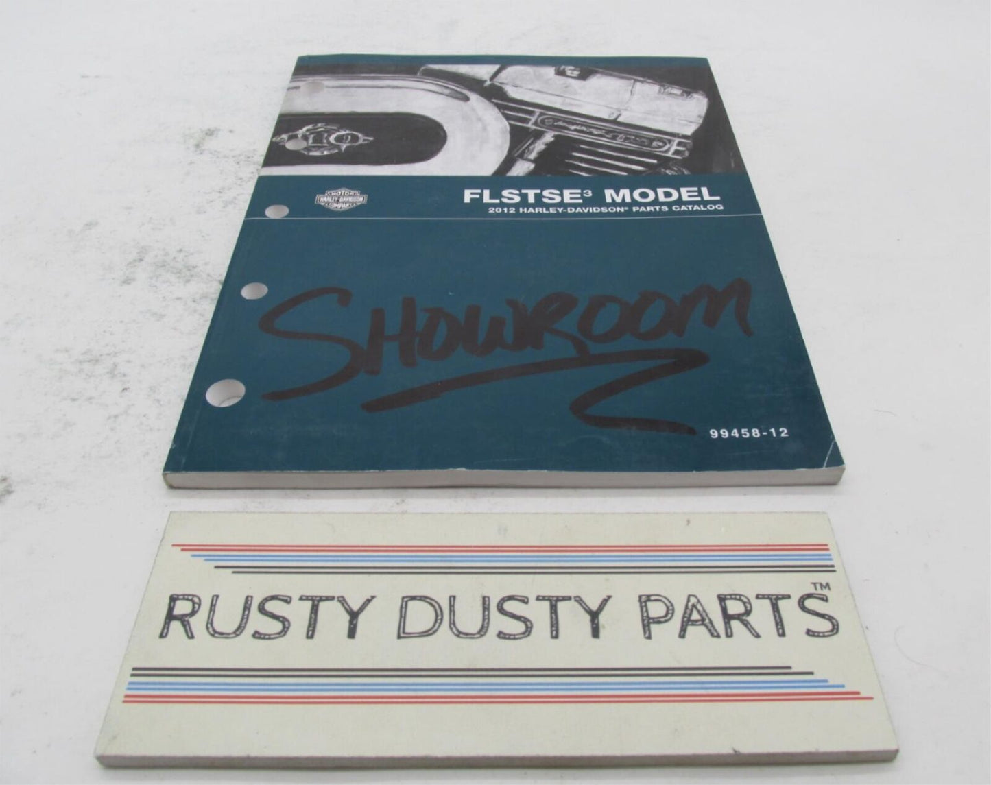 Harley-Davidson Official Factory 2012 FLSTSE3 Parts Catalog 99458-12
