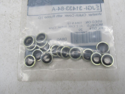 Lot of 17 Harley James Clutch Cover Washers w/ Rubber JGI-31433-84-A