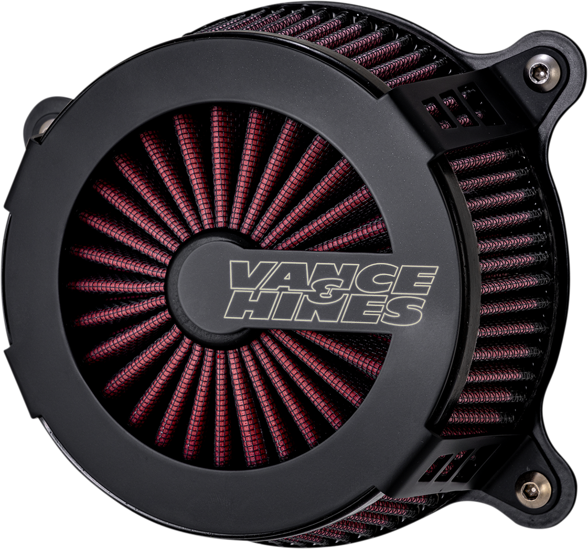Vance & Hines VO2 Cage Fighter Air Cleaner Black Ceramic 40365
