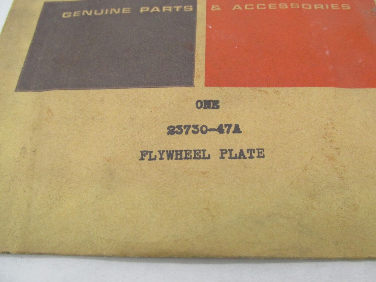 Harley-Davidson Genuine NOS Hummer Topper Flywheel Plate 23730-47A