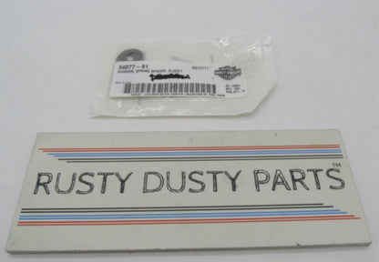 Lot of 9 Harley-Davidson Genuine NOS Spring Spacer Washers 34077-91