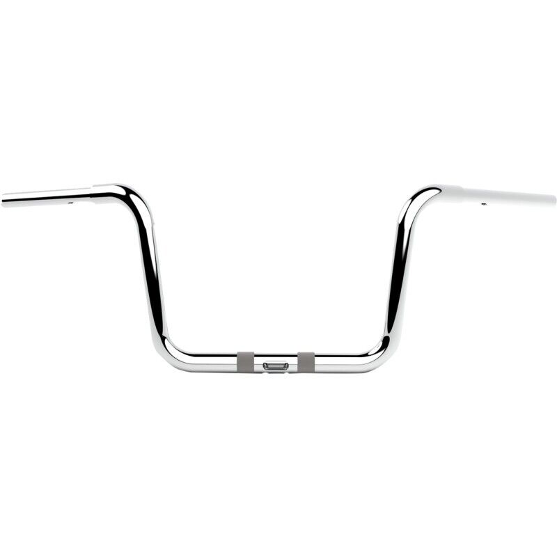 LA Choppers 1-1/4 in. Twin Round Handlebars Chrome LA-7324-10C