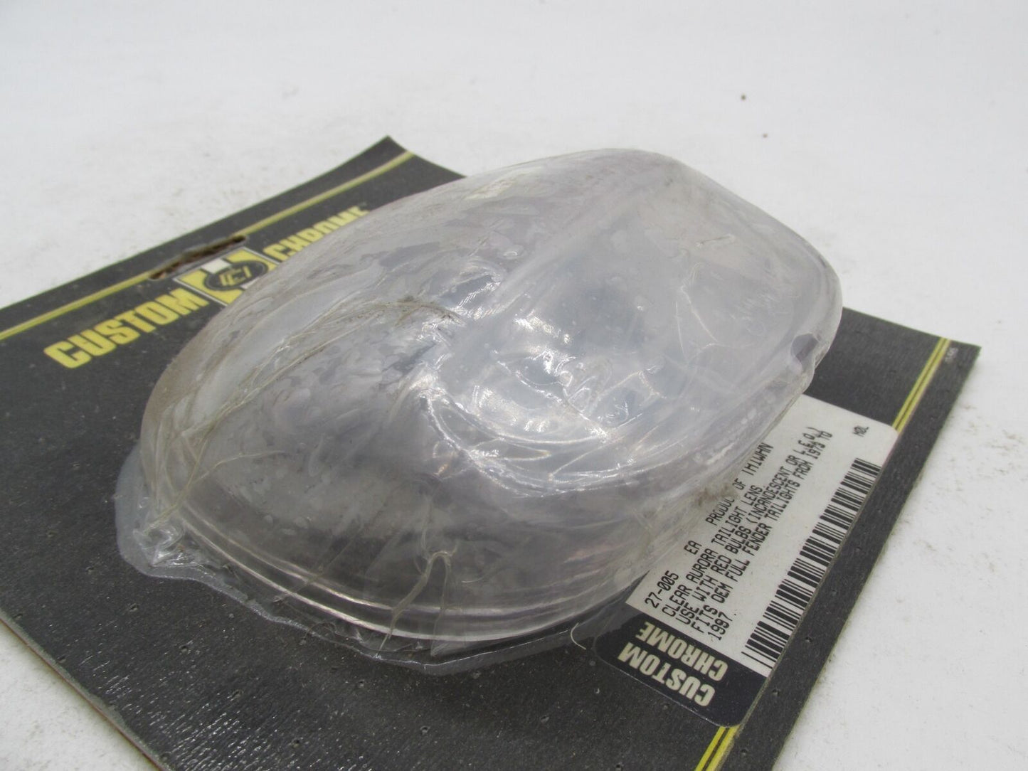 Custom Chrome 1073-97 Harley Davidson Clear Aurora Tail Light Lens 27-005