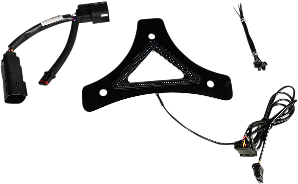 Custom Dynamics Dual Intensity Run & Brake LED Backrest Light Black CD-BR-XL-B