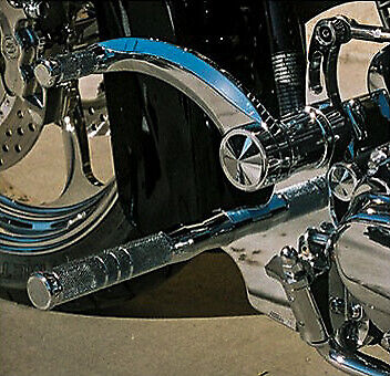 Accutronix Forward Controls Diamond, +9in. - Chrome FC205-SIC