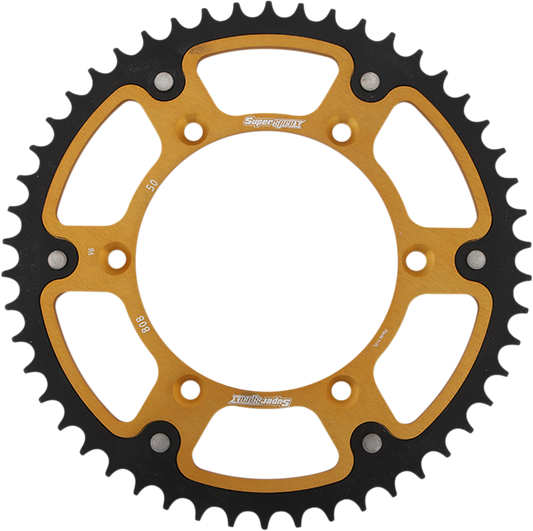 Supersprox Rear Stealth Sprocket 50T Gold RST-808-50-GLD